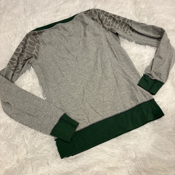 Nike dri-fit Oregon ducks long sleeve tee shirt Gray BOAT NECK WOMANS Size XS - Picture 4 of 9